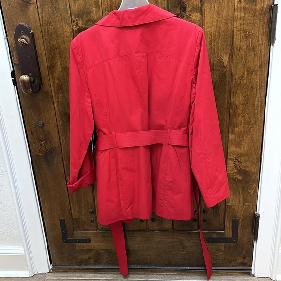 Large Red London Fog jacket - Picture 5 of 5